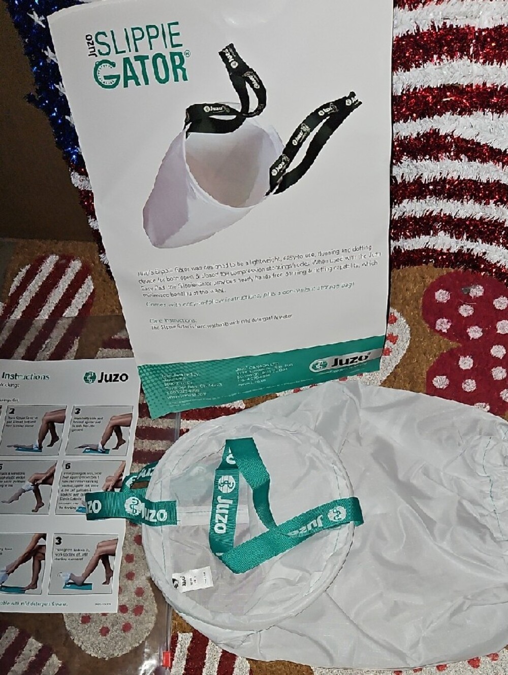 SLIPPIE GATOR 4 FAST&EASY APPLYING/REMOVING 4 ANY/ALL OF YOUR COMPRESSION SOCKS - Picture 7 of 16